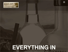 Tablet Screenshot of fogsenddistillery.com